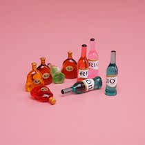 Raymond half coffee RIO RIO REO wine bottle red wine bottle diy mobile phone case material accessories accessories