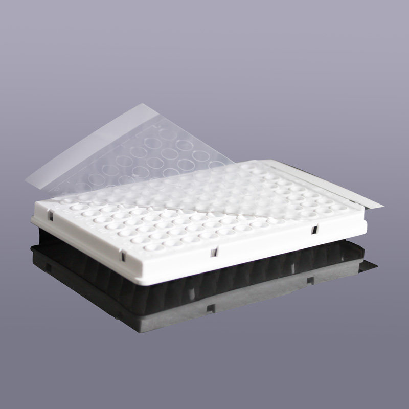 甄选 PP-96-HS-LC480-W 0.1ml 96孔半裙边PCR板白色适配Roche 480