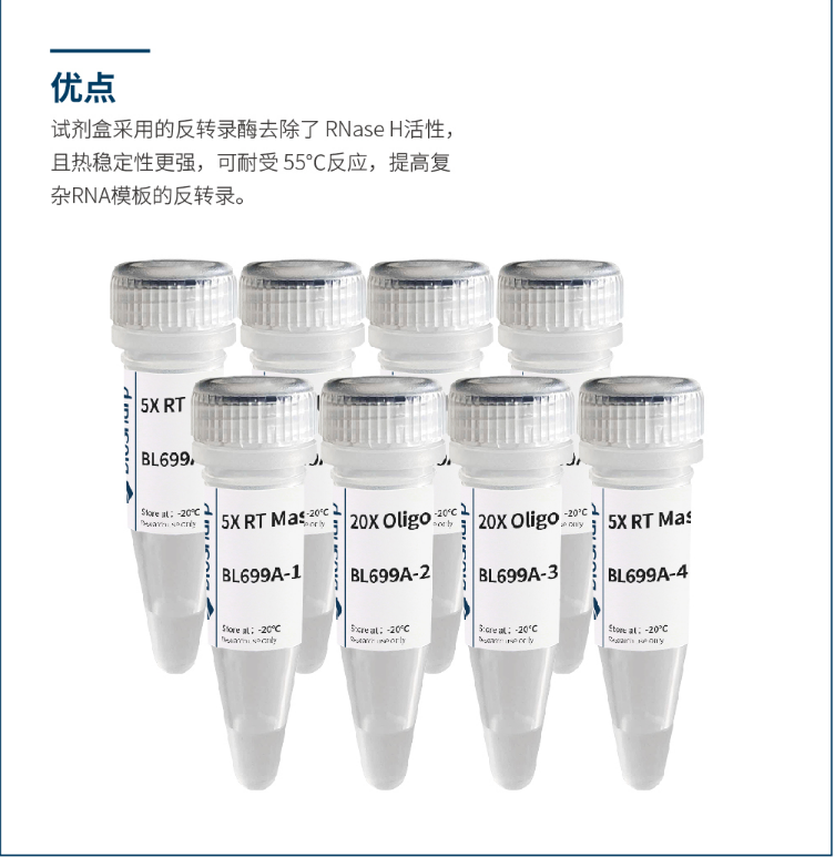 Biosharp BL699A 逆转录试剂盒（含 DNA 酶）