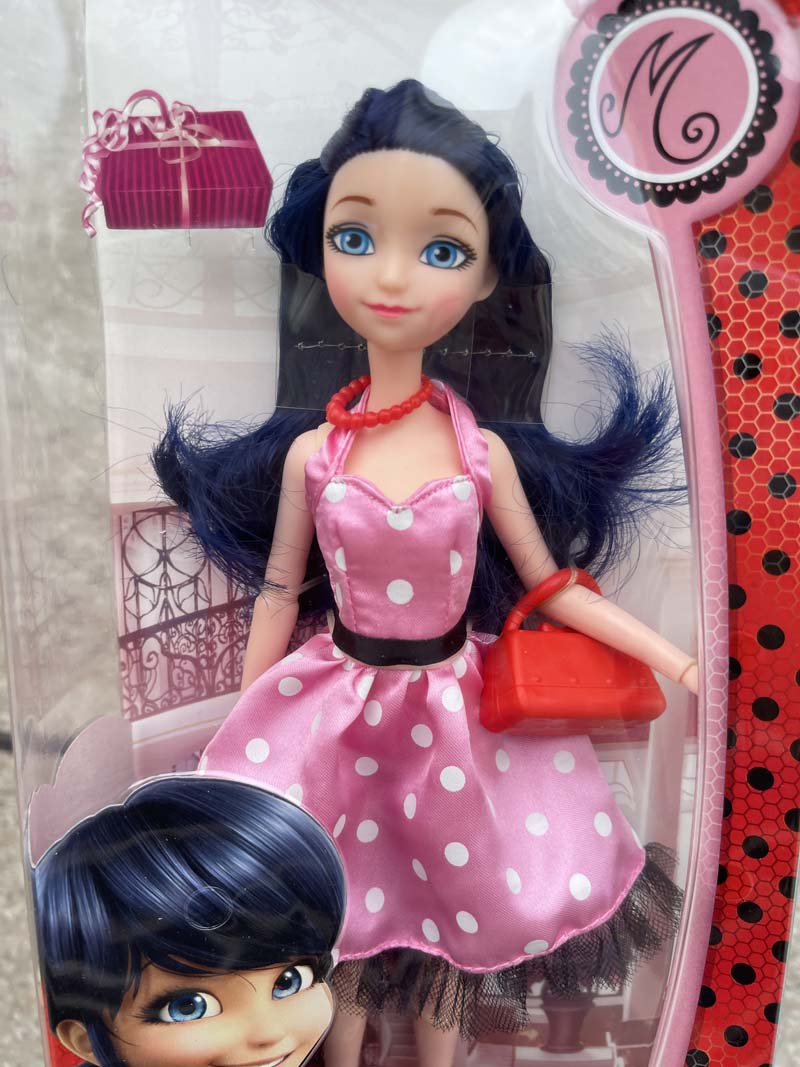 Export genuine ladybug Reddy joint movable girl doll can wear and undress high-quality home wine model decoration