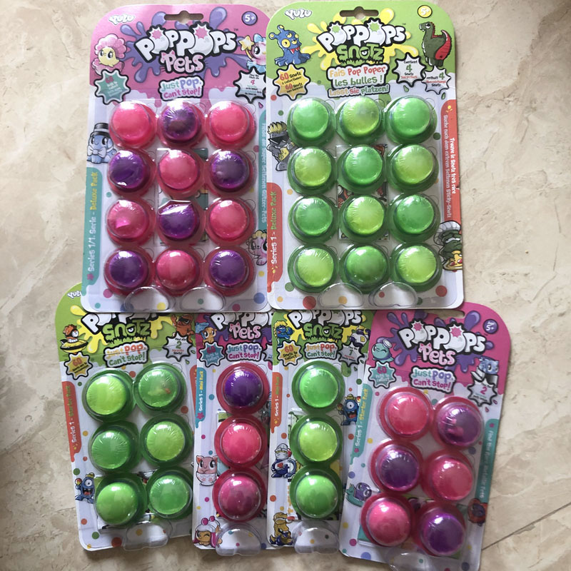 American Pop Pinching Music History Lime Crystal Clay Surprise Capsule Bursting Ball Bang and Decompression Blind Box Male girl