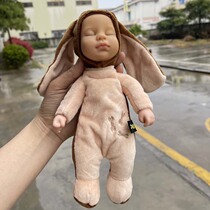 Simulation sleep doll baby calming rabbit plush sleeping doll baby girl doll gift toy