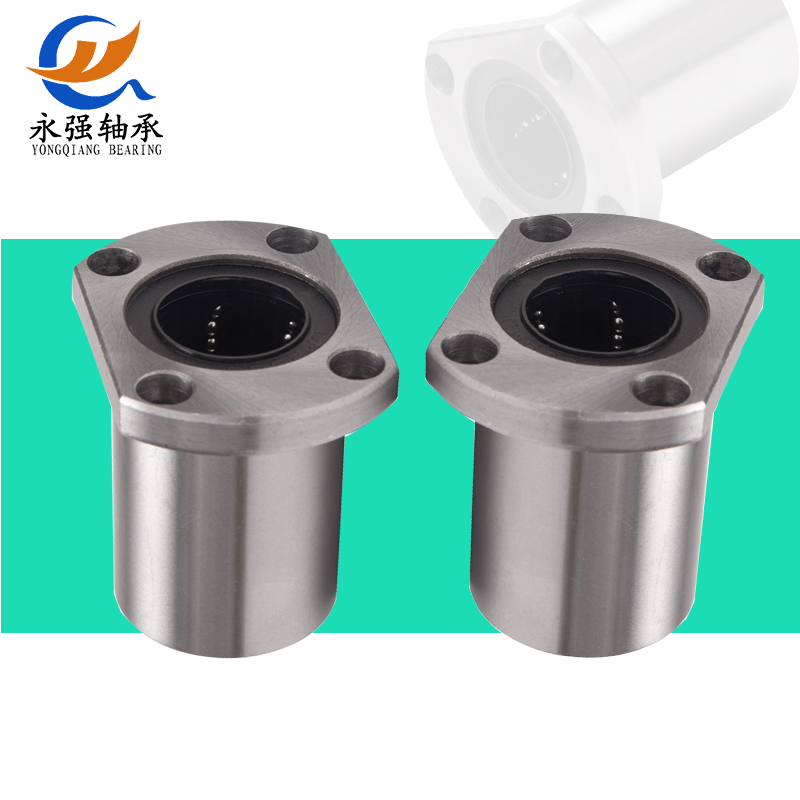 Oval belt flange linear bearing LMT35LMH10 12 13 16 20 25UU cylindrical optical axis rail