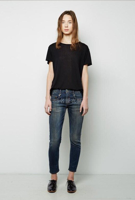 Clearance R13 Boy Boyfriend Style Nine-Point Jeans (Domestic Ready Stock)