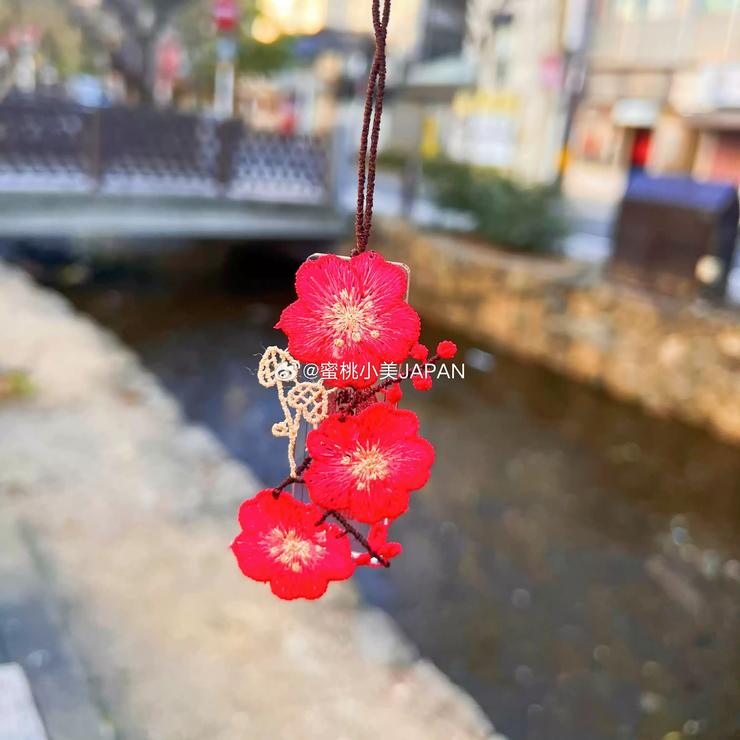 日本京都三十三间堂新品日本制雷神御守多方综合守护千寿花御守