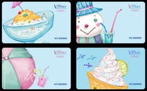 Milk tea shop membership card production VIP stored value card customization Freshly squeezed juice drink shop recharge point card customization