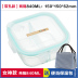 gào mên điện iCook hai hộp đựng bát thủy tinh lớn riêng biệt hộp đựng đồ ăn bằng lò vi sóng cách nhiệt - Hộp cơm điện sưởi ấm 	hộp cơm điện inox 2 tầng Hộp cơm điện sưởi ấm