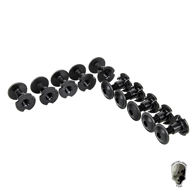 TMC Screws set for SFL Tactical Compartment Dedicated Fixing Screws TMC2591 in carbon steel