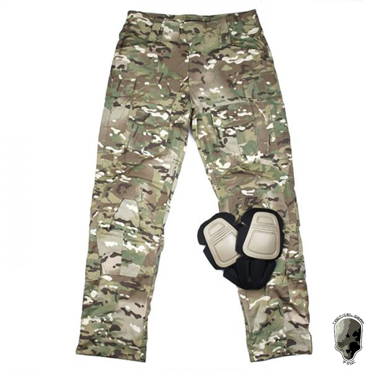 TMC G3 Tactical Pants Original size cut Field Training Pants Military Fan Pants Includes Knee Pads TMC2901