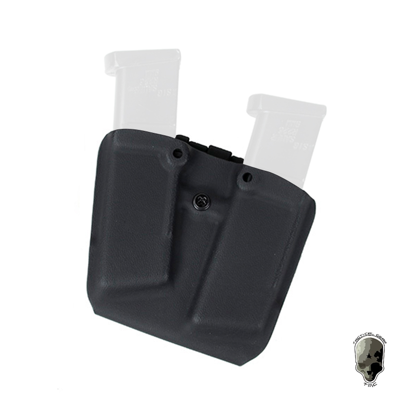 TMC Kydex K Board Cover G17 G18 G19 92 92 9MM Double clip belt mount cover 35-DB-17PH