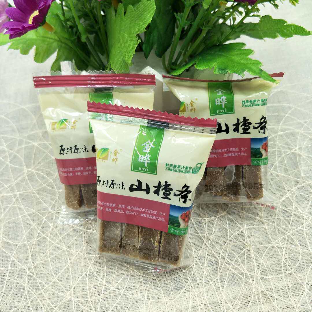Jinye Original Hawthorn Bars, Preserved Fruits, Candied Fruits, 500g Independent Small Packet Save 3 more servings