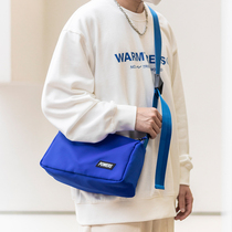 ABOYS new shoulder bag womens design sense niche Messenger bag mens sports leisure class college students trendy brand