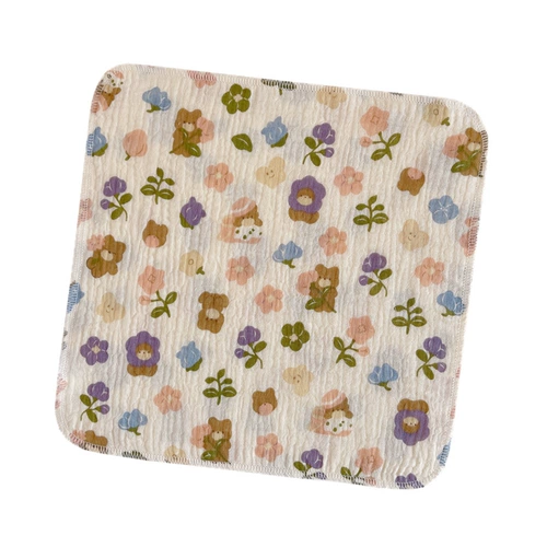 Детский марлевый носовой платок для новорожденных, слюнявчик для младенца, хлопковое полотенце для умывания