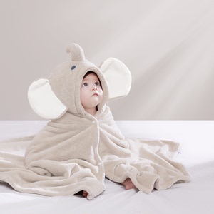 babygreat婴儿浴巾斗篷
