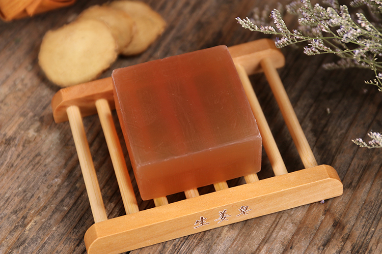 Original Treasure (Ginger Saponin) Ginger Soap Old Ginger Handmade Soap No Additives Face Wash Hair Wash Bath Multi-Purpose Soap