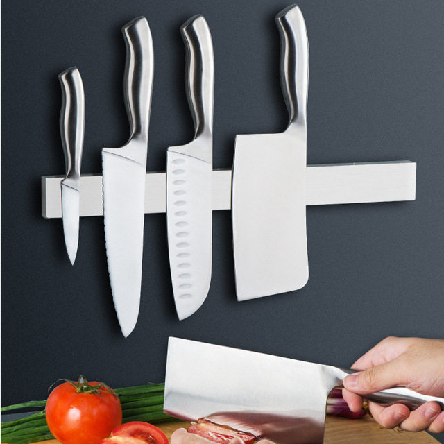 Magnet Tool Holder Kitchen Wall-mounted Free-punched magnetic cutter Shelve Magnet Magnetic-Magnetic Kitchen Knife magnetic force