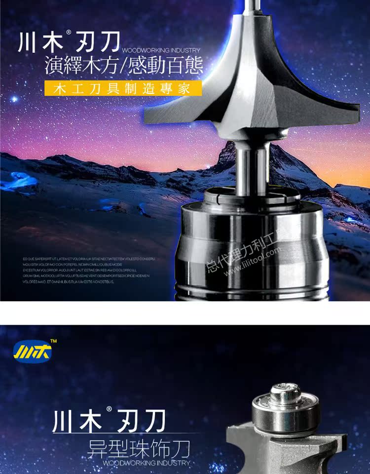 lưỡi cắt gỗ máy cầm tay Chuanmu Lưỡi dao Hình hạt dao Dao hạt đôi Dao chế biến gỗ Công cụ cắt chuyên nghiệp Dao phay 0904 	lưỡi cưa xích