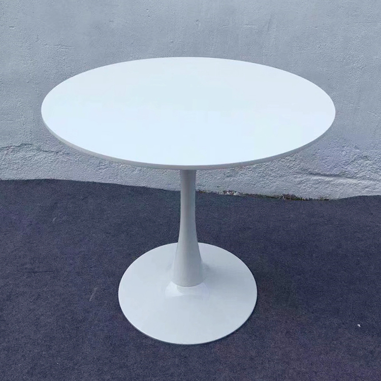 Nordic light luxury reception reception negotiation table round table small apartment table reception coffee table balcony milk tea shop table