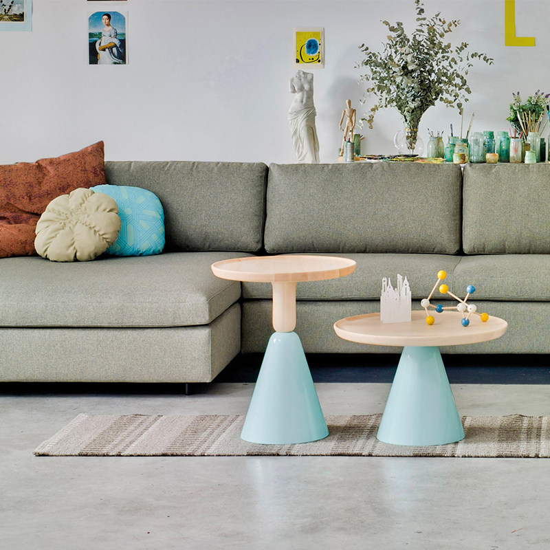 Nordic designer creative glass fiber edge Several modern small tea-like board room mall in talks for coffee table Several chairs