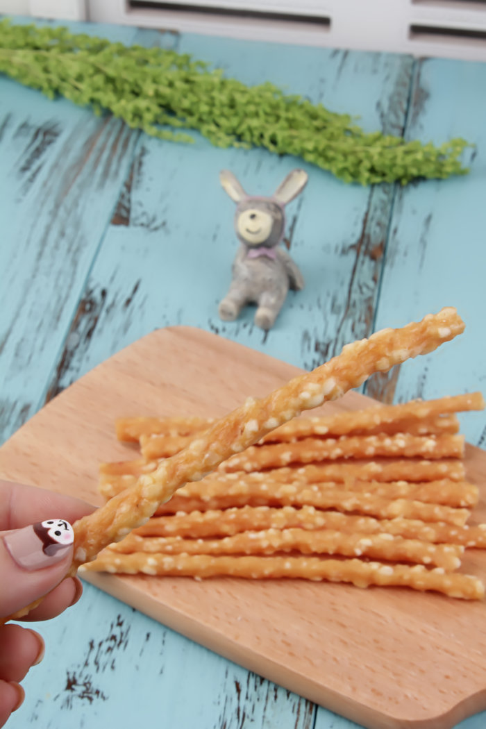 Lite の 香香 鸡 米 ~ Yêu thú cưng strips dải thịt gà Đồ ăn nhẹ cho chó Teddy thức ăn hạt cho chó