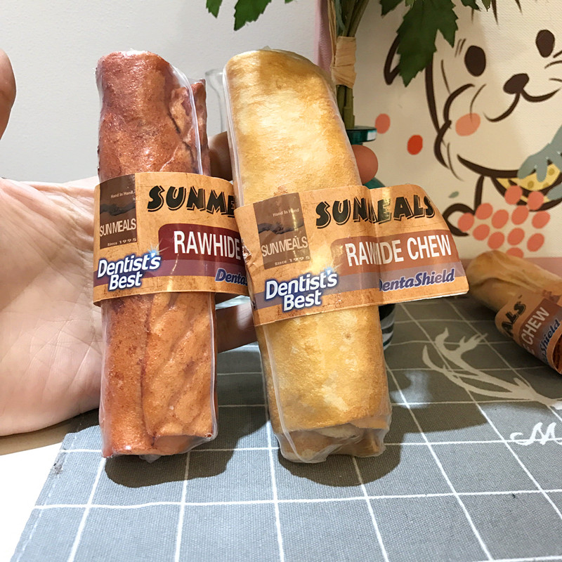 5 con chó cưng mol mol con chó con cắn xương nhỏ và vừa chó sạch răng xương xương nhai đồ ăn nhẹ - Đồ ăn vặt cho chó cám royal canin