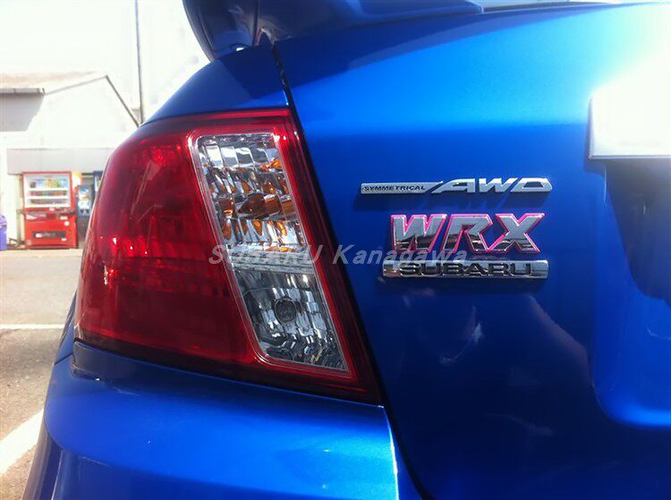 Japan Original Loaded Speed Bully 7 Generations 8 Generations 9 Generations Wing Leopard WRX Tail Mark Rear Mark Rear Marker Post Mark Badge Badge