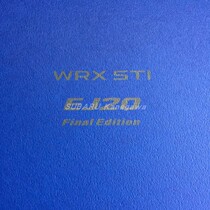 Japan original STi EJ20 Final Edition limited Edition promotional album Model information collection