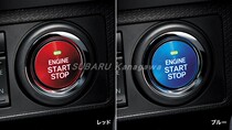 Japan original Subaru one-button start label keyless start decorative sticker One-button ignition decorative cover