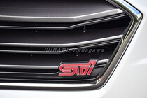 Japan original Subaru STi mid-net standard front grille standard front net standard Cherry red self-modification