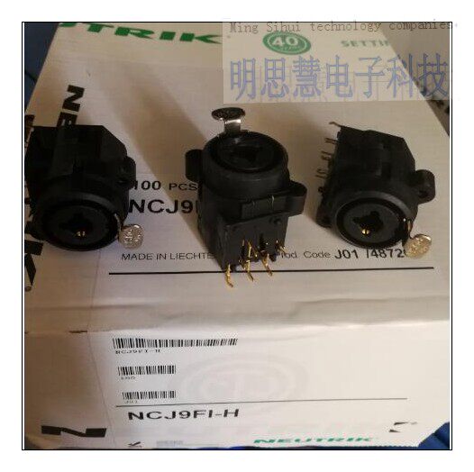 NEUTRIK NCJ9FI-H Cannon 6 35 TRS socket dual-purpose PCB female socket base