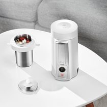 Convenient multi-functional automatic household dormitory small porridge insulation mini travel folding electric kettle