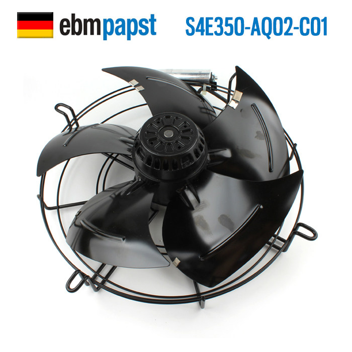 Original Clothing Ebmpapst S4E350-AQ02-C01 0 220V 8 1 2A Frequency Converter Refrigeration cooling fan 