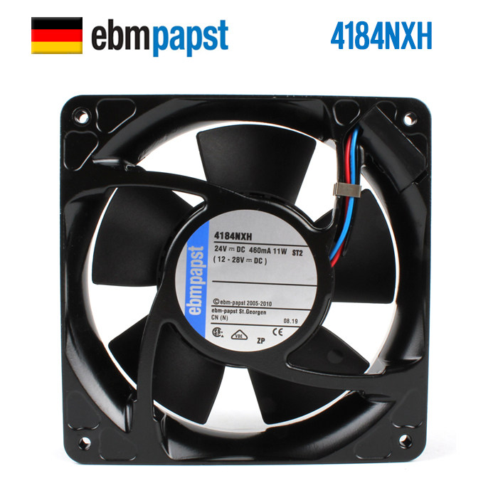 Germany imported ebmpapst fan 4184NXH 12038 24V 11W high temperature cooling fan
