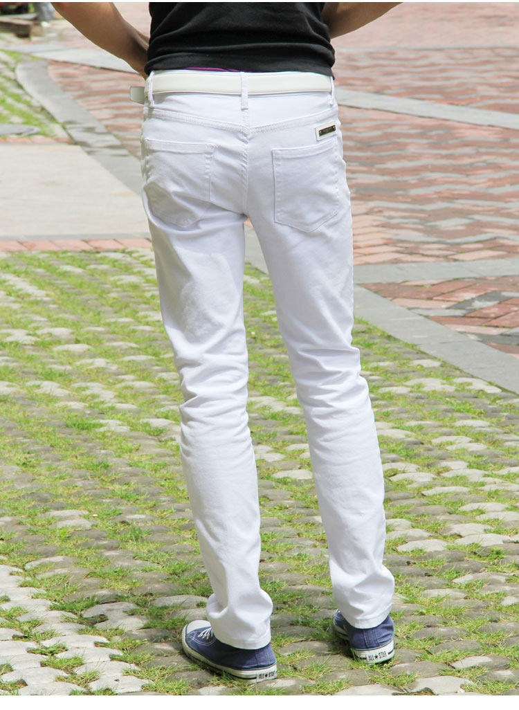 Jeans pour jeunesse droite en vrac en coton pour Quatre saisons - Ref 1481811 Image 12