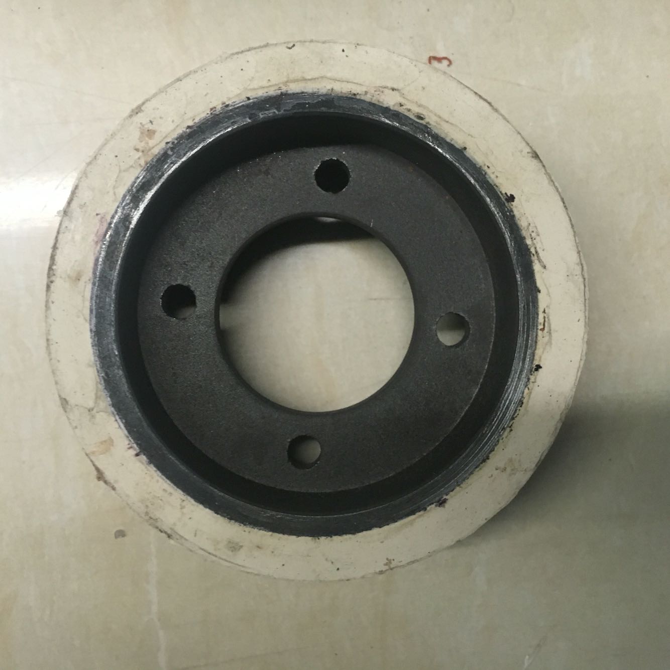 Shao textile machine small rubber pressure cloth wheel superfeeding wheel feeding wheel printing and dyeing rubber accessories cylinder mouth sealing ring