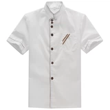 Летний лонгслив для работы, рабочая одежда, короткий рукав