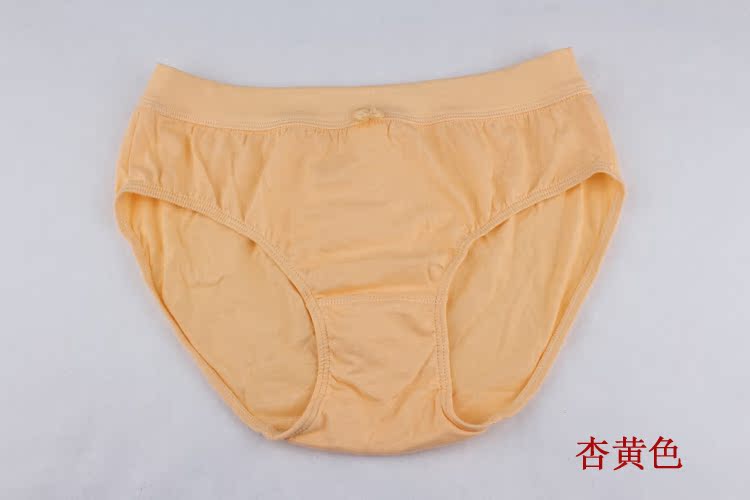 Sản phẩm mới huihui trung niên nữ cotton tam giác đồ lót cotton cao eo lỏng màu rắn 2 hộp quan lot nu dep