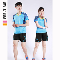 New Badminton Suit Womens Summer Short Sleeve Speed Dry Breathable Sportswear Volleyball Table Tennis Training Team Uniform