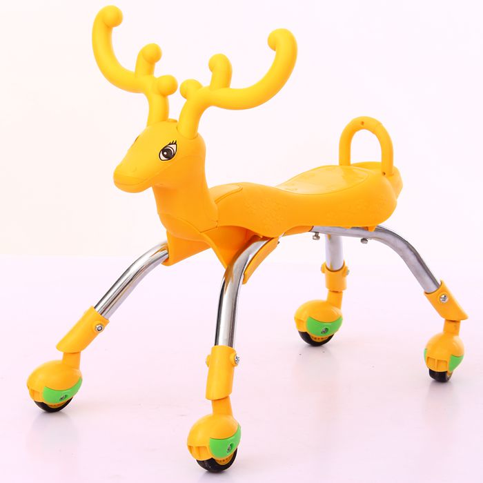 Mới hươu yo xe con bé xe tay ga trẻ em đồ chơi xe đẩy xoắn - Con lăn trượt patinet / trẻ em xe 3 bánh cho bé