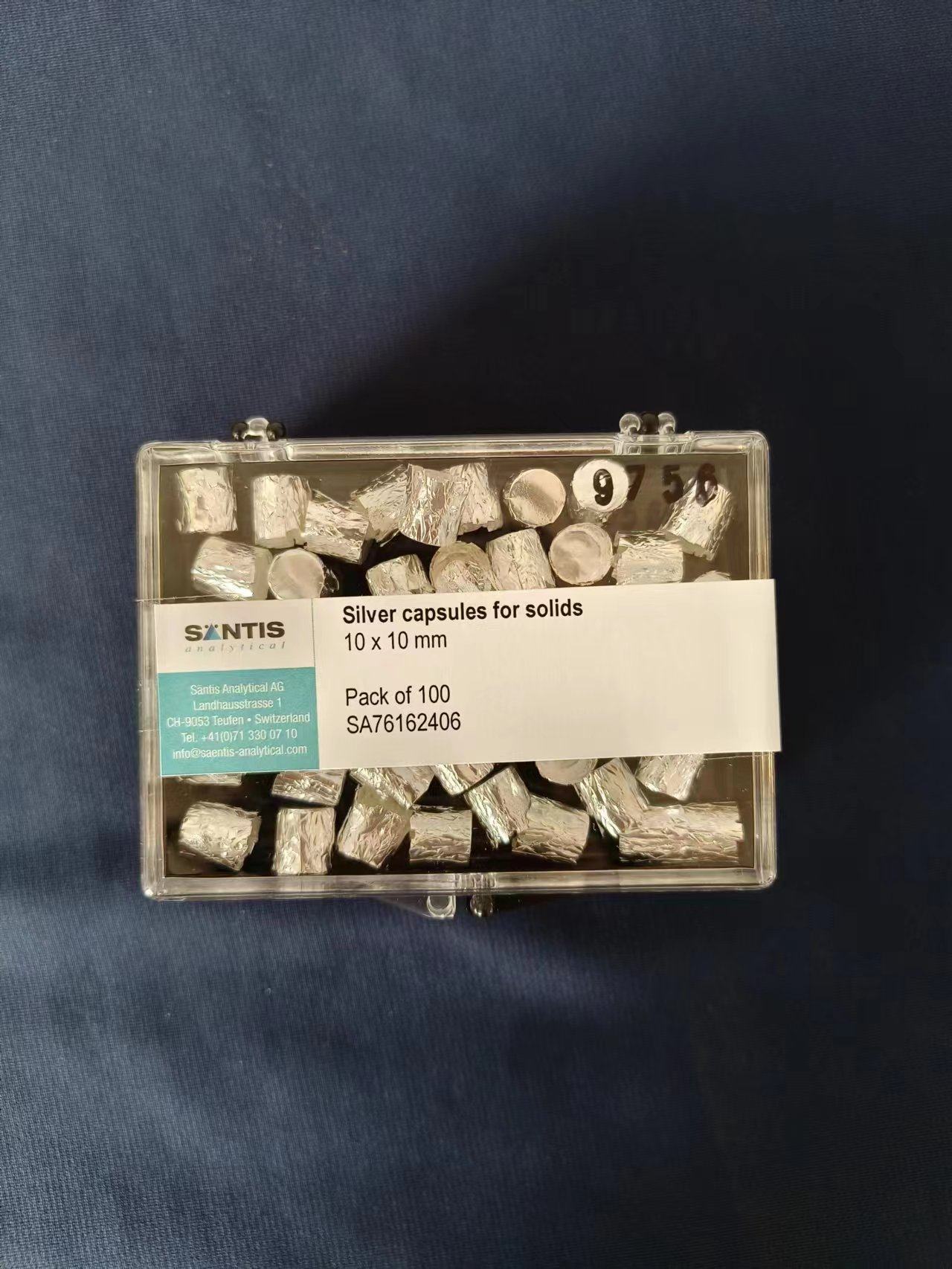 银杯  10*10mm   100个/盒   SA76162406