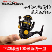 Tokushima TW30 TW50 Mini Super Small Textile Wheel Fishing Wheel Fishing Wheels Ice Fishing Wheels Metal Wire Cup Fish Wire Wheel