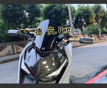 SIMOTA Bad Panda KRV180 modified carbon fiber square forward rearview mirror reflector blackened windshield