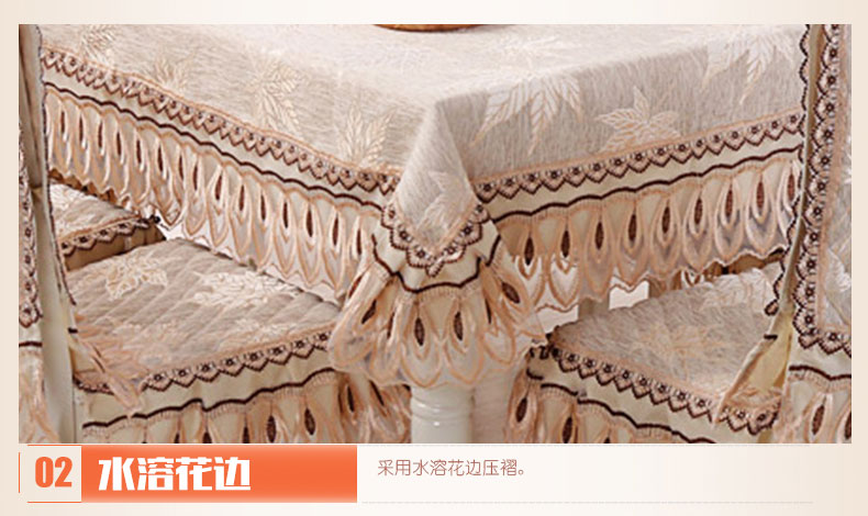 Khăn trải bàn bằng vải cotton và vải lanh Châu Âu khăn trải bàn sang trọng