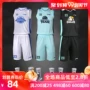 Lining Li Ning bóng rổ đào tạo đội ánh sáng đội không tay phù hợp với bóng rổ trò chơi đào tạo AATN005 - Thể thao sau bộ nỉ adidas nam chính hãng