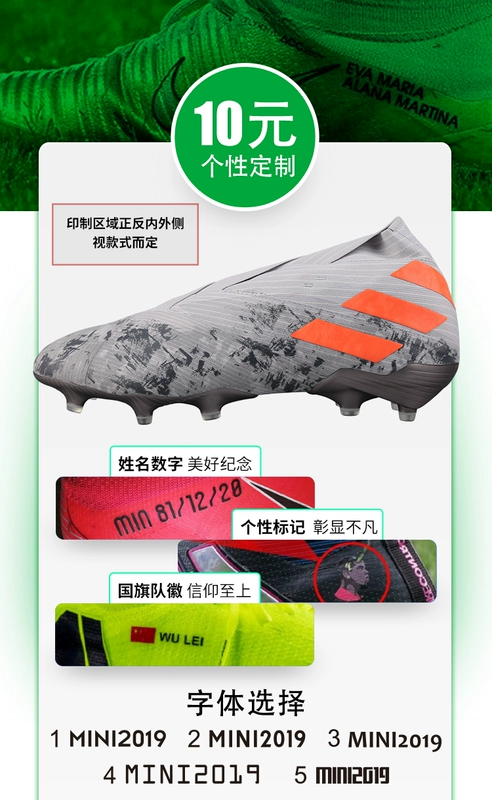 Giày bóng đá nam Adidas / Adidas ADIDAS / Adidas NEMEZIZ 19+ FG - Giày bóng đá