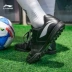 Lining / Li Ning trẻ em và thanh thiếu niên chính hãng TF bị gãy móng giày bóng đá người đi giày trượt giày chống thấm - Giày bóng đá giày thể dục Giày bóng đá