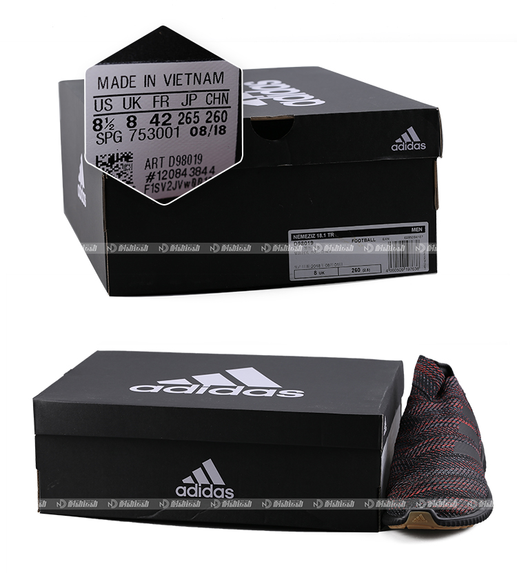 Giày bóng đá trong nhà Adidas / Adidas NEMEZIZ 18.1 TR D98019 - Giày bóng đá giày thể thao puma