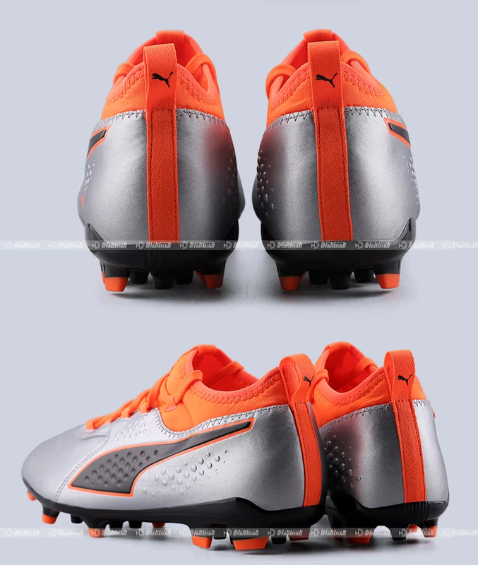 PUMA Hummer ONE 3 Lth AG thi đấu móng ngắn đào tạo giày bóng đá thoải mái chống trượt 104762 - Giày bóng đá