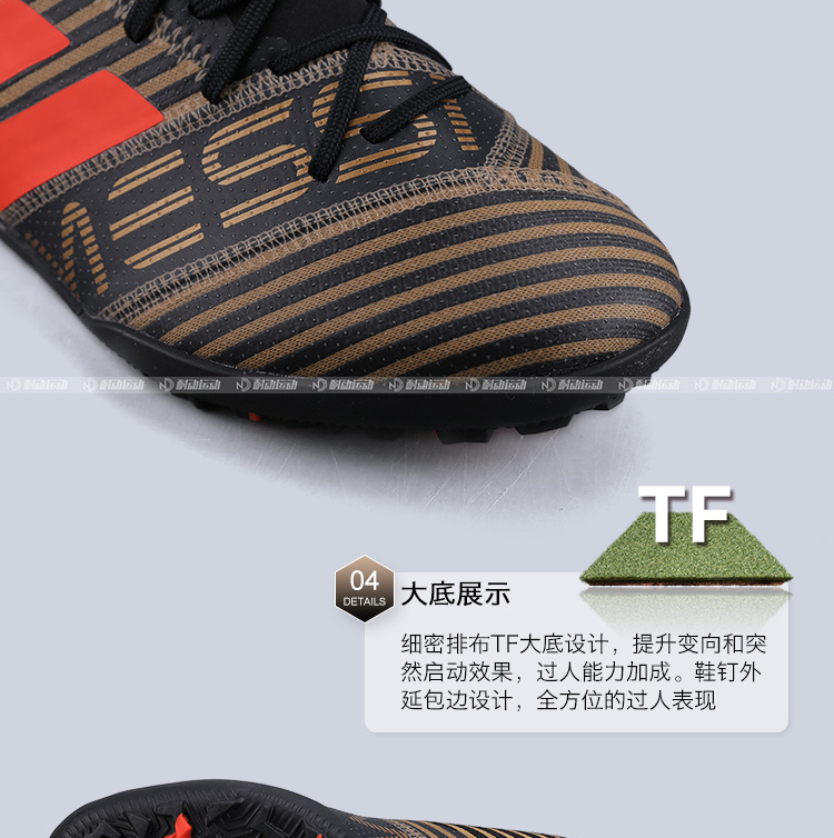 Giày bóng đá Adidas Adidas NEMEZIZ MESSI TANGO 17.3 TF CP9108 - Giày bóng đá giày lười thể thao nam