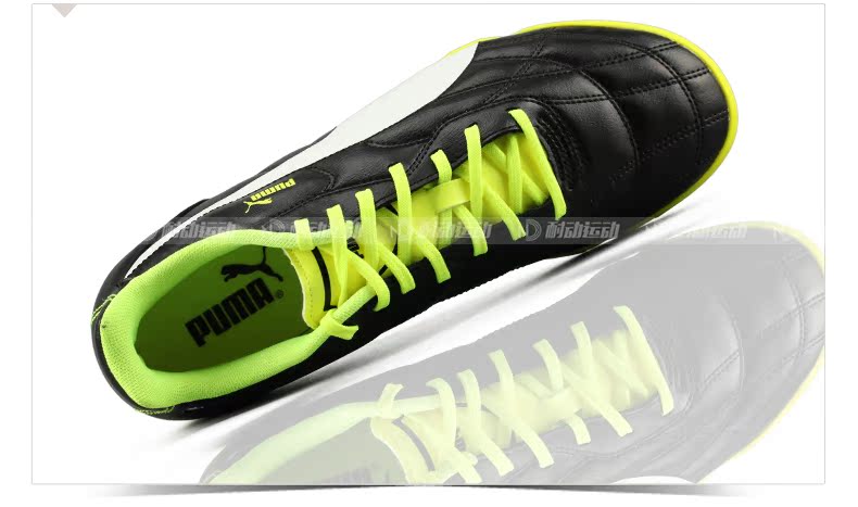 Chaussures de foot PUMA en similicuir - Ref 2443167 Image 12